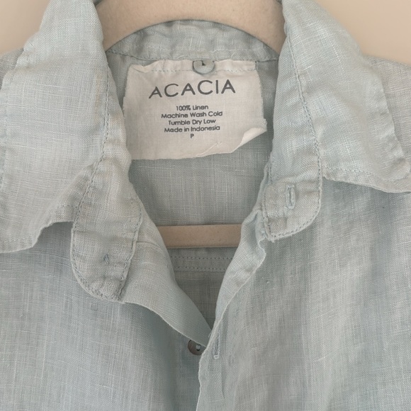 Acacia Linen Button Up - Picture 2 of 3